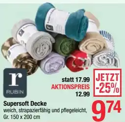 Maximarkt Supersoft Decke Angebot