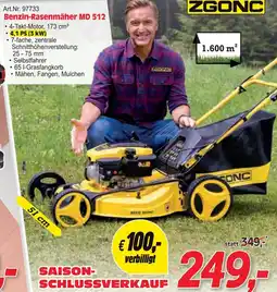 Zgonc Benzin Rasenmäher MD 512 Angebot
