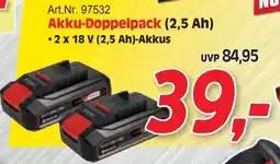 Zgonc Akku-Doppelpack Angebot