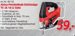 Zgonc Akku Pendelhub Stichsäge TC-JS 18 Li Solo Angebot