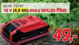 Zgonc 18 V (4,0 Ah)-Akku SEALED Plus Angebot