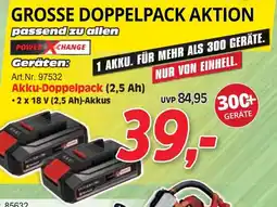 Zgonc Akku-Doppelpack (2,5 Ah) Angebot