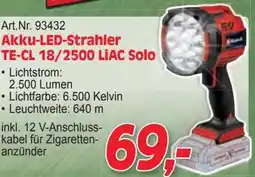 Zgonc Akku-LED-Strahler TE-CL 18/2500 LIAC Solo Angebot