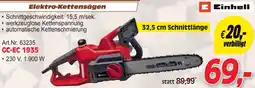 Zgonc Elektro Kettensägen Angebot