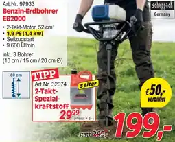 Zgonc Benzin-Erdbohrer EB2000 Angebot