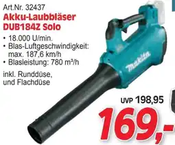 Zgonc Makita Akku-Laubbläser DUB184Z Solo Angebot
