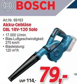 Zgonc BOSCH Akku-Gebläse GBL 18V-120 Solo Angebot