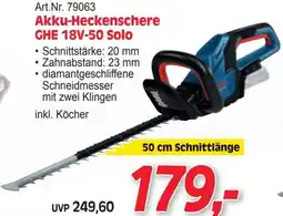 Zgonc Bosch Akku-Heckenschere GHE 18V-50 Solo Angebot