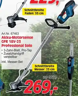 Zgonc Akku-Motorsense GFR 18V-23 Professional Solo Angebot