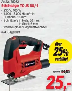 Zgonc Einhell Stichsäge TC-JS 60/1 Angebot