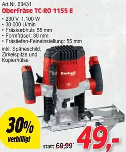 Zgonc Einhell Oberfräse TC-RO 1155 E Angebot
