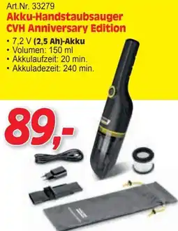 Zgonc KARCHER Akku-Handstaubsauger CVH Anniversary Edition Angebot