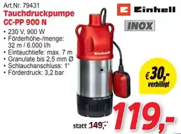 Zgonc Einhell Tauchdruckpumpe GC-PP 900 N Angebot