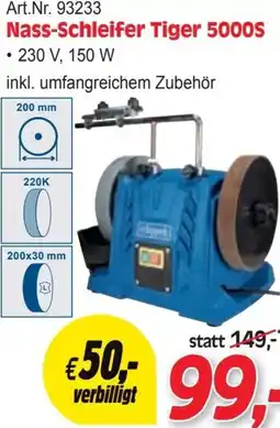 Zgonc scheppach Nass-Schleifer Tiger 5000S Angebot