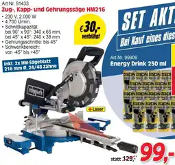 Zgonc scheppach Zug-, Kapp- und Gehrungssäge HM216 Angebot