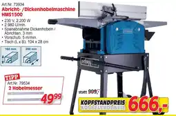 Zgonc scheppach Abricht-/Dickenhobelmaschine HMS1500 Angebot