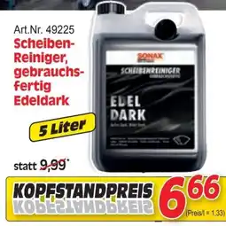 Zgonc Scheiben Reiniger, gebrauchs fertig Edeldark Angebot