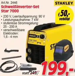 Zgonc STANLEY Schweiẞinverter-Set Star 7000 Angebot