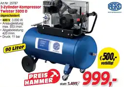 Zgonc 2-Zylinder-Kompressor Twister 3800 D Angebot