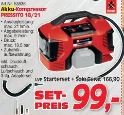 Zgonc Akku-Kompressor PRESSITO 18/21 Angebot