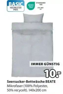 JYSK Seersucker-Bettwäsche BEATE Angebot
