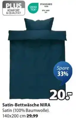 JYSK Satin-Bettwäsche NIRA Satin Angebot
