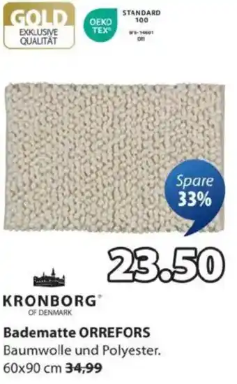 JYSK Badematte ORREFORS Angebot