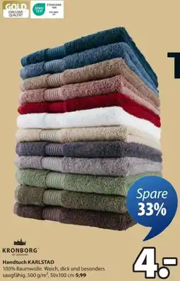 JYSK Handtuch KARLSTAD Angebot