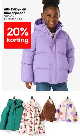 HEMA alle baby- en kinderjassen Angebot