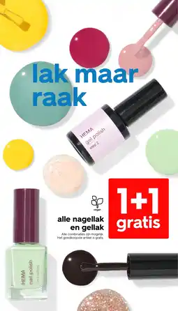 HEMA alle nagellak en gellak Angebot