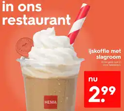 HEMA ijskoffie met slagroom Angebot