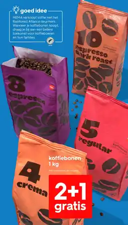 HEMA koffiebonen Angebot