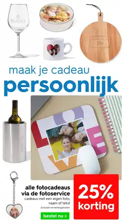 HEMA alle fotocadeaus via de fotoservice Angebot