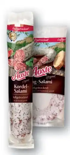 Lidl Aoste Ring-Salami Angebot