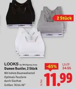 Lidl LOOKS by Wolfgang Joop Damen Bustier, 2 Stück Angebot