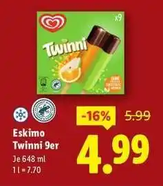 Lidl Eskimo Twinni 9er Angebot