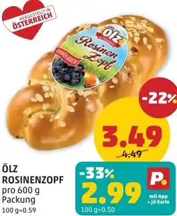 PENNY Ölz rosinenzopf Angebot