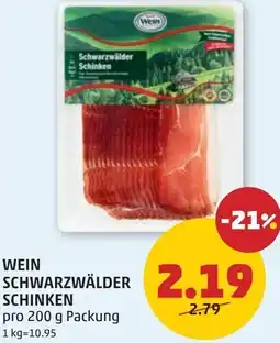 PENNY Schwarzwälder schinken Angebot