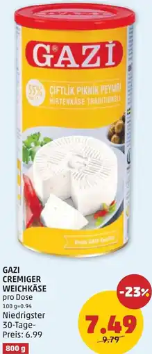 PENNY Gazi cremiger weichkäse Angebot