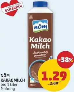 PENNY Nöm kakaomilch Angebot