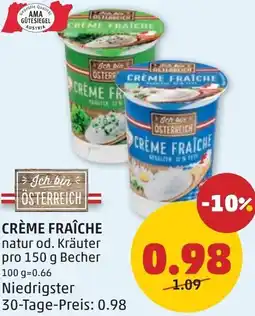 PENNY Crème fraîche Angebot