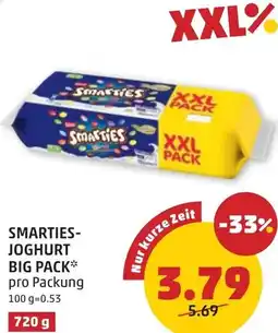 PENNY Smarties- joghurt Angebot