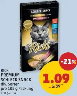 PENNY Ricki premium schleck snack Angebot
