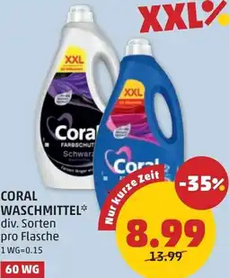 PENNY Coral waschmittel Angebot