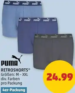 PENNY Puma retroshorts Angebot