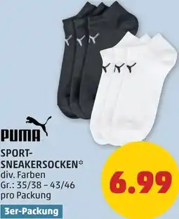 PENNY Puma sport- sneakersocken Angebot
