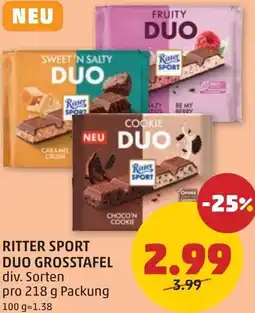 PENNY Ritter sport duo grosstafel Angebot