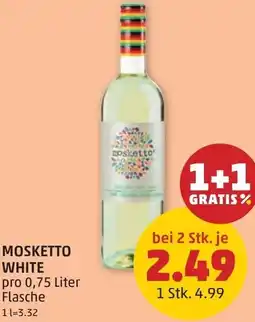 PENNY Mosketto white Angebot
