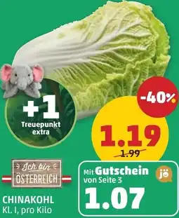 PENNY Chinakohl Angebot