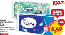 PENNY Regina toilettenpapier od. softis toilettenpapier Angebot